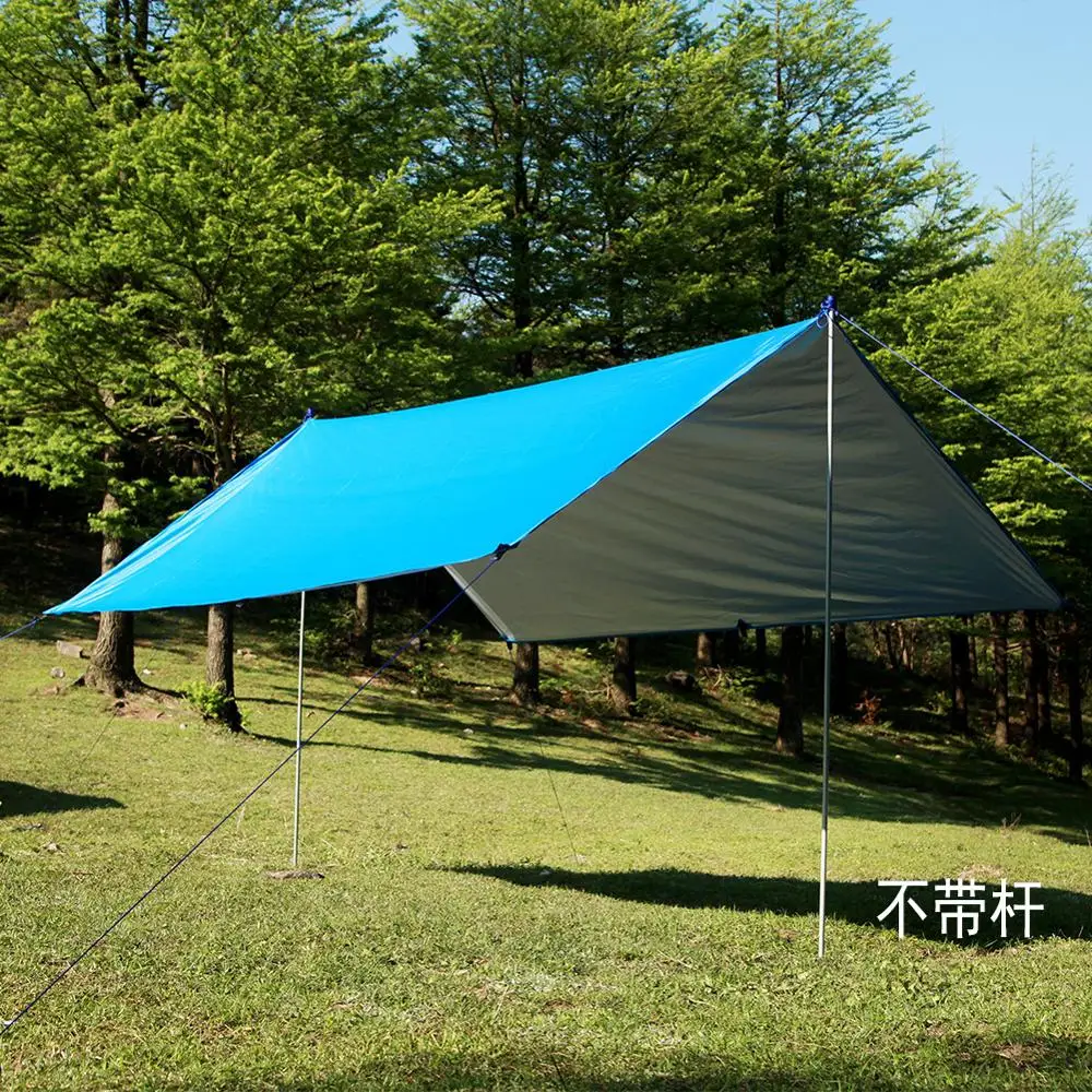 Outdoor multifunctional Waterproof tent(not including pole) sunscreen beach pergola shade tent Lightweight moisture-proof mat | Спорт и