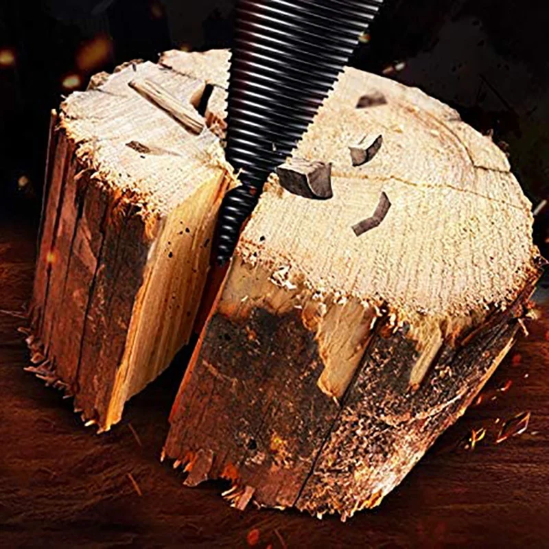 

Wood Splitter Firewood Drill Bit-Electric Split Drill 42Mm Screw Cracker Detachable Conical Drive