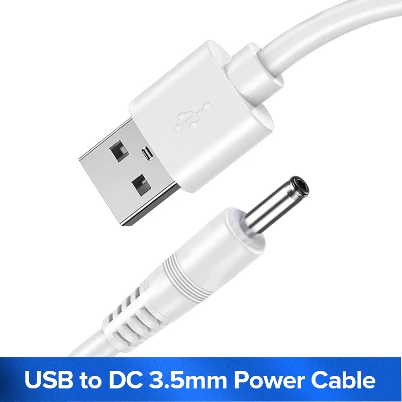 USB к DC 3 5 мм кабель питания A штекер разъему Jack в источник зарядное устройство