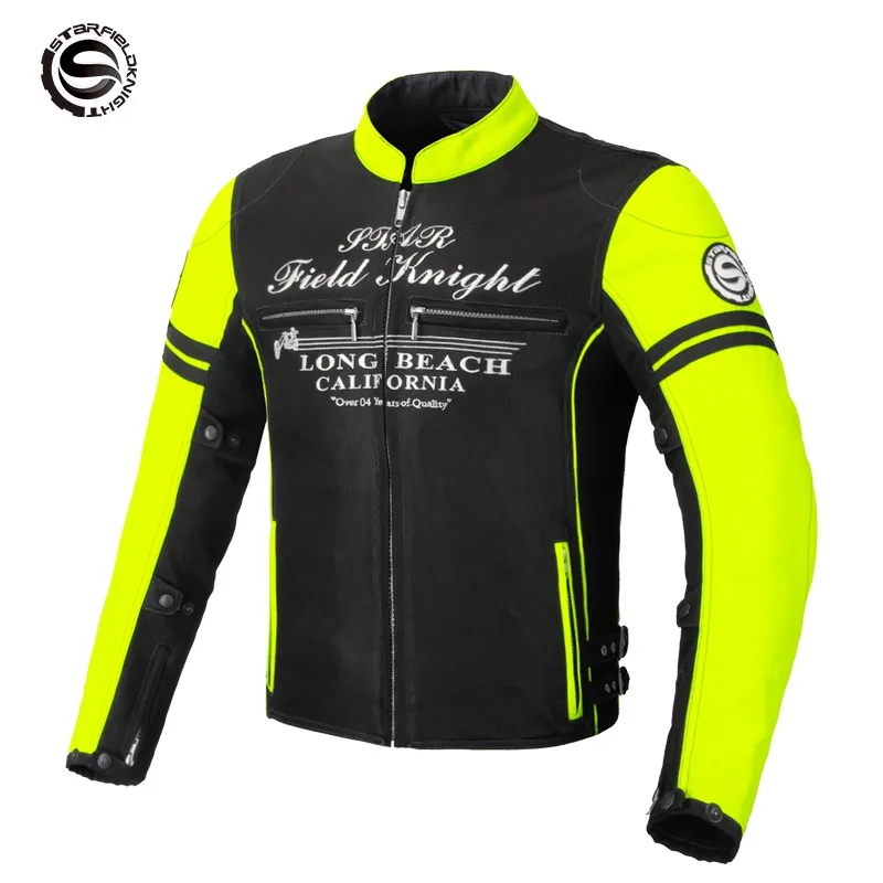 Звездный рыцарь 2018 новый летний мотоциклетный гоночный локомотив куртка для