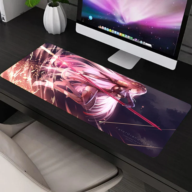 

Gaming Mouse Pad With Cartoon of Fate Frand Order Keyboard Computer Anime Mat Kawaii Mousepad Gamer Carpet Desk Pads Mause Hot