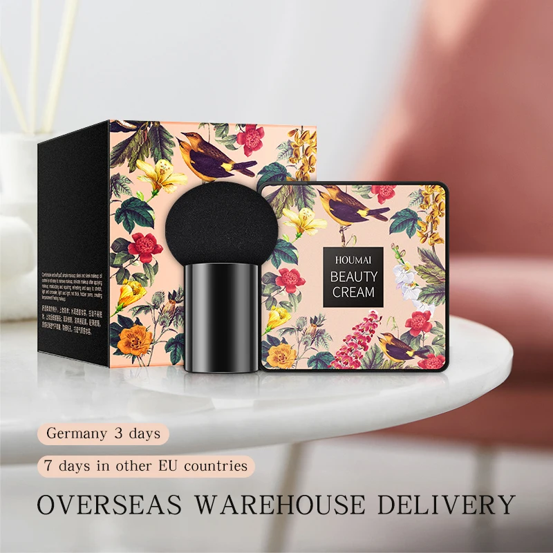 

EZSOZO BB Cream Set CC Cream Cushion Concealer Waterproof Brightening Moisturizing Makeup Cream Foundation Facial Cosmetics
