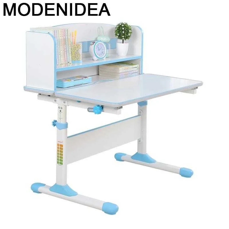 

Infantil Child Cocuk Masasi Tavolo Desk Chair and Tavolino Bambini Adjustable Kinder Bureau Enfant Study Table for Kids