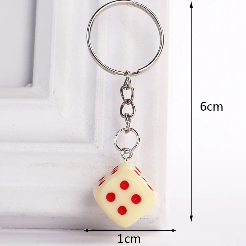 Креативный брелок для ключей аксессуары безделушка разноцветные кости кольцо