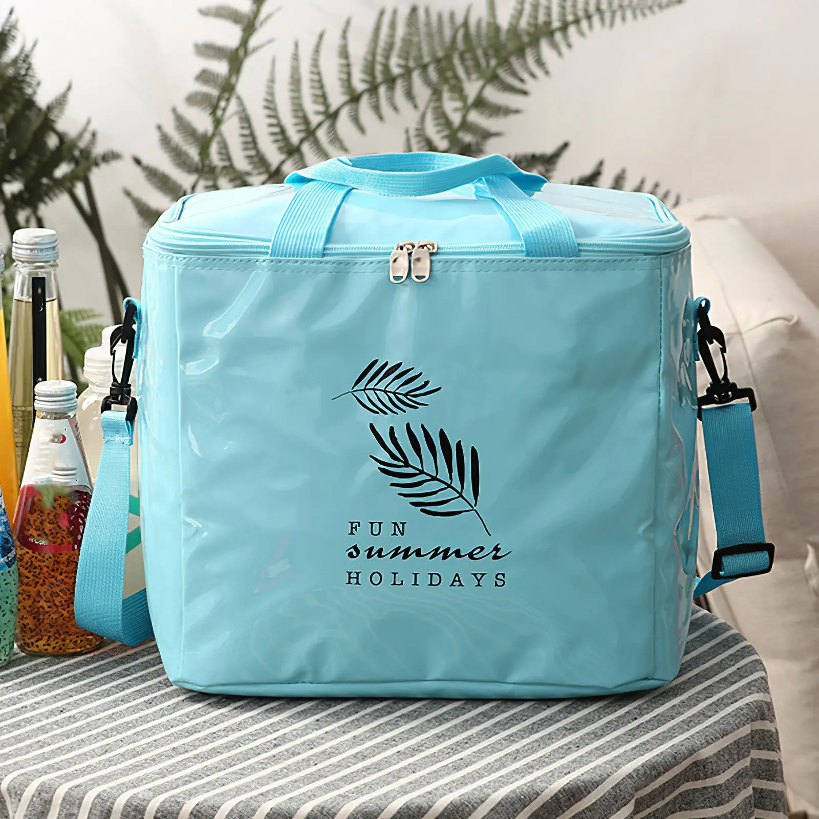 

Portable Lunch Bag Thermal Insulated Lunch Box Tote Cooler Handbag Waterproof Pouch Dinner Container Food Storage Bags
