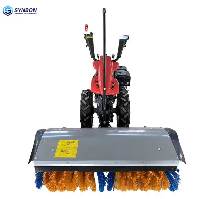 

SYNBON 2020 Mini Snow Blower Sweeper Gasoline Road