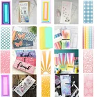 Slimline Sunshine Rose Hearts Stars Borders прямоугольники для резки металла DIY бумажные карточки для скрапбукинга ремесло изготовление нового 2021