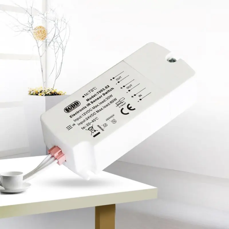 DC 12 В ИК датчик переключатель ручная волна инфракрасный выключатель света