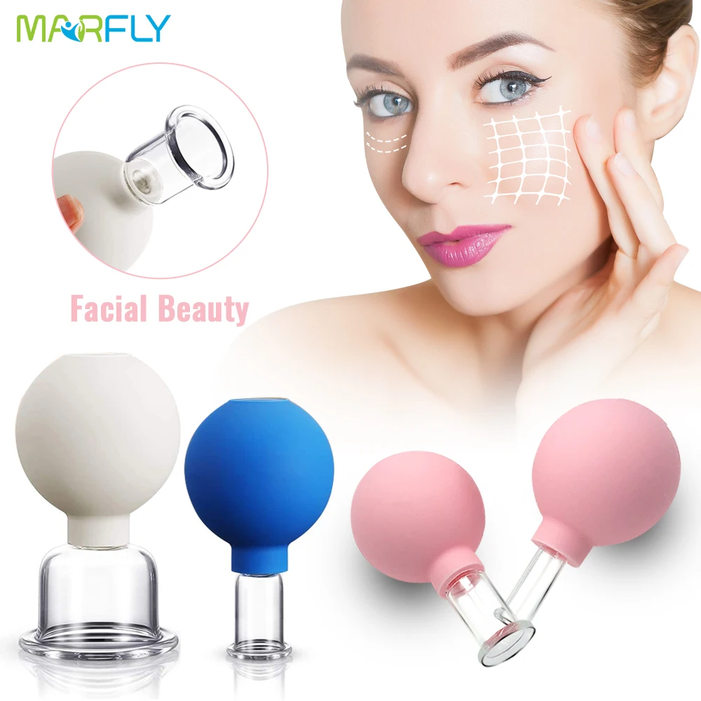 1 шт лицевая присоски для баночной терапии вакуумное средство против целлюлита