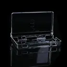 Кристальный чехол, прозрачный жесткий кожаный чехол, защитный чехол для Nintendo DSL NDS Lite NDSL 634B