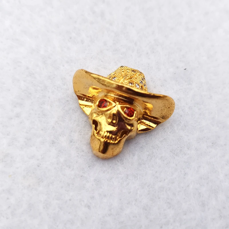 2 шт. кубические циркониевые бусины в форме черепа | Украшения и аксессуары