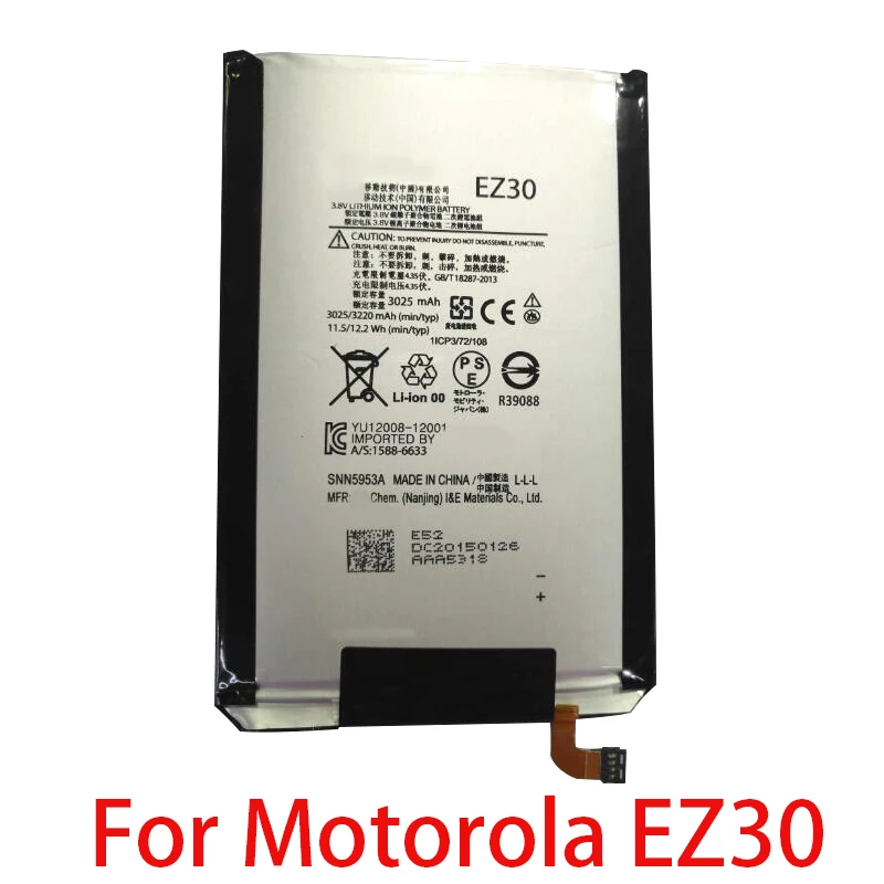 100% настоящий аккумулятор 3220 мАч EZ30 для Motorola Moto Nexus 6 Google XT1115 XT1110 xt1103 nexus6