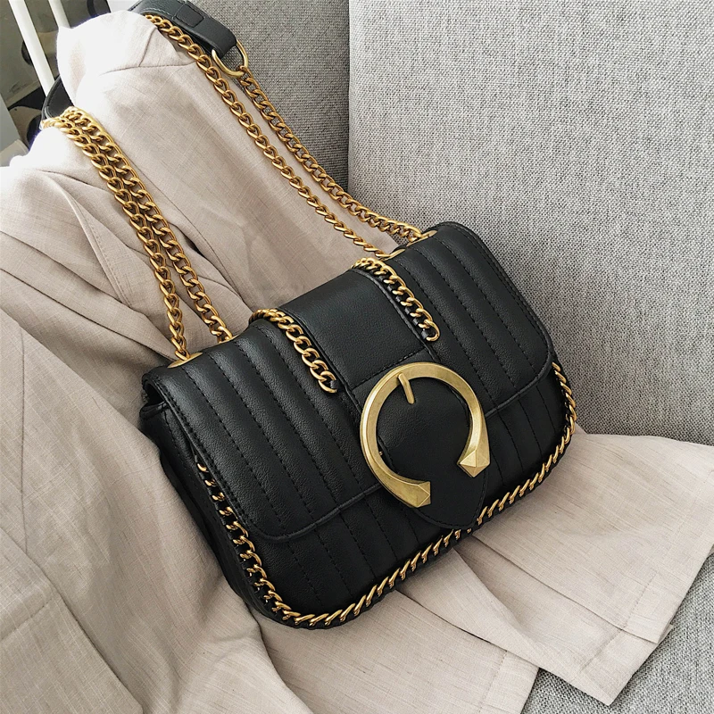 Винтажная модная женская квадратная сумка новинка 2019 Высококачественная