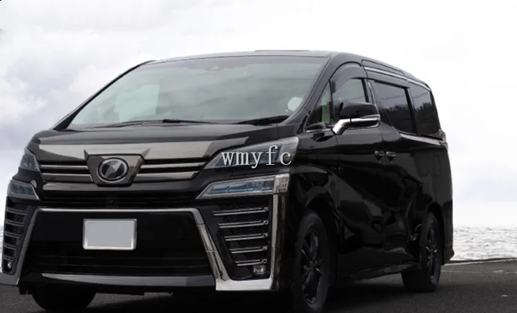Для Toyota Alphard Vellfire 30-2019Car зеркало заднего вида отделка крышки наклейки блестки наружные украшения полосы Acces