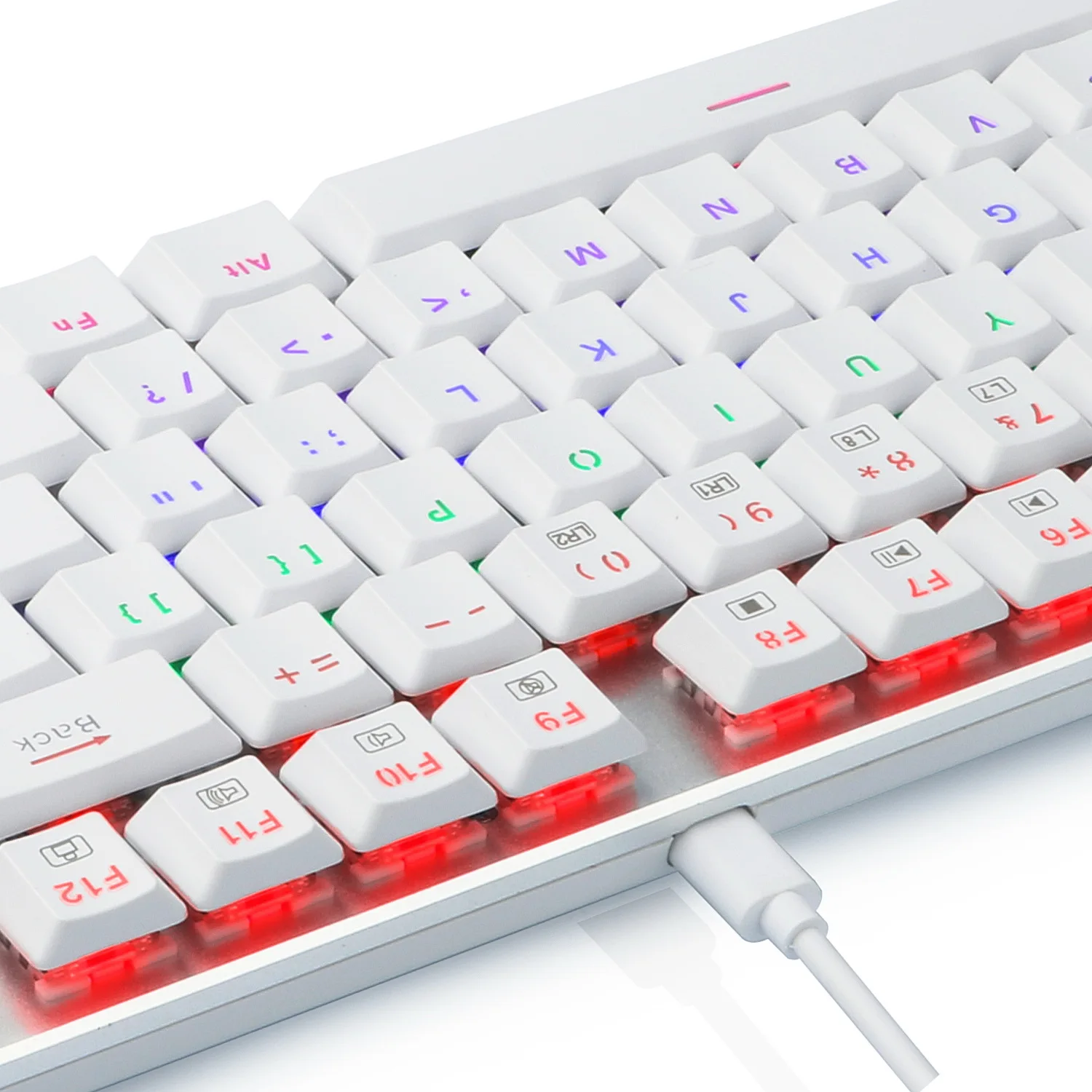 Механическая клавиатура HUO JI E-YOOSO низкопрофильная TKL механическая с радужной