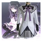 Женский костюм для косплея Puella Magi Madoka Magica Akemi Homura, вечерние костюмы для Хэллоуина с париком, школьная форма