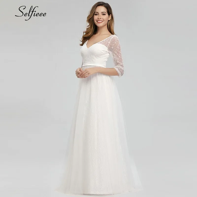 Женское винтажное кружевное платье-трапеция белое Элегантное летнее платье