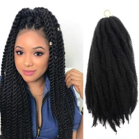 marley hair for twists 18 inch long afro marley braid hair synthetic fiber marley braiding hair extensions crochet braids