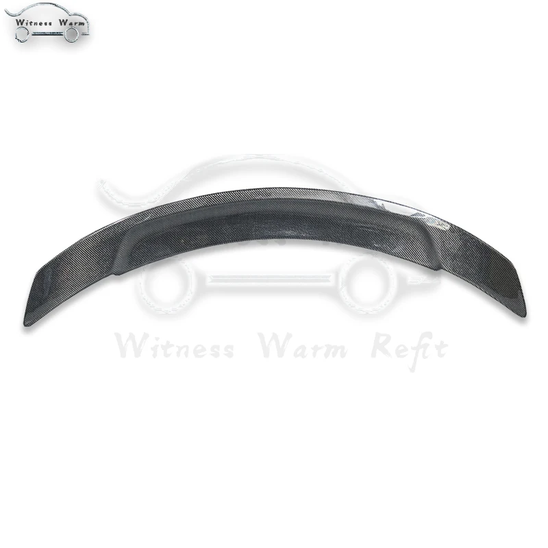 W205 углеродное волокно заднее крыло багажник губа спойлер для Benz C класс 4 двери C180