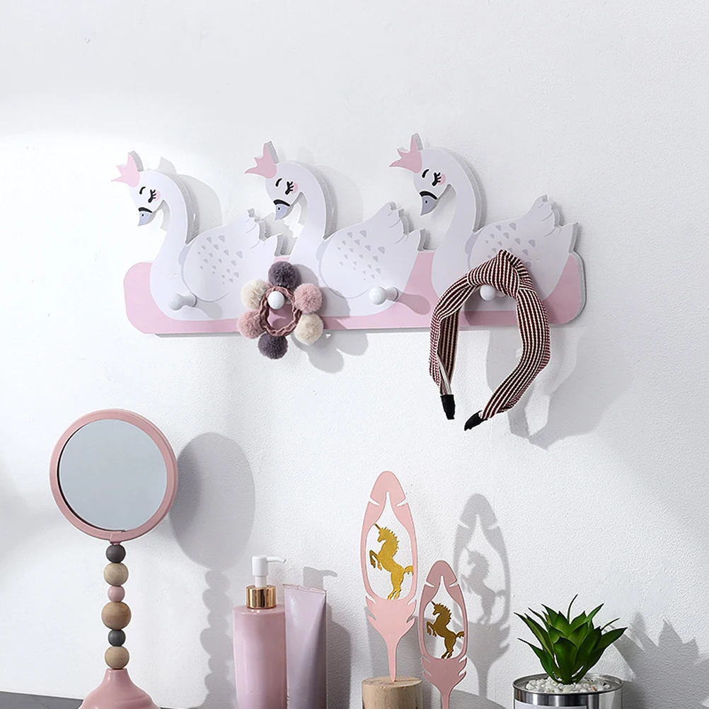 1 шт. деревянный крючок в форме Лебедя скандинавском стиле Корона лебедя