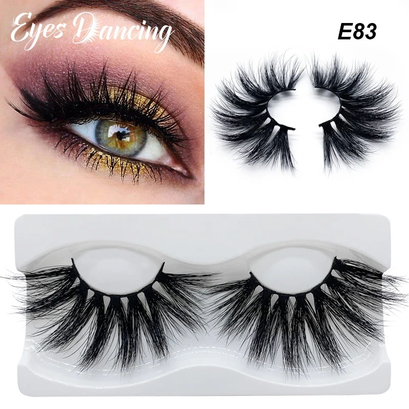 Ресницы норковые для наращивания натуральные объемные мягкие ресницы 5D/3D