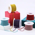 Цепочка для Стразы 2 ярда, однотонная стеклянная блестящая Хрустальная отделка для украшения рукоделия, аксессуары для рукоделия, стразы для рукоделия