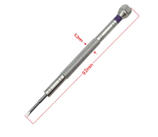 Набор прецизионных отверток для ремонта часов из нержавеющей стали в