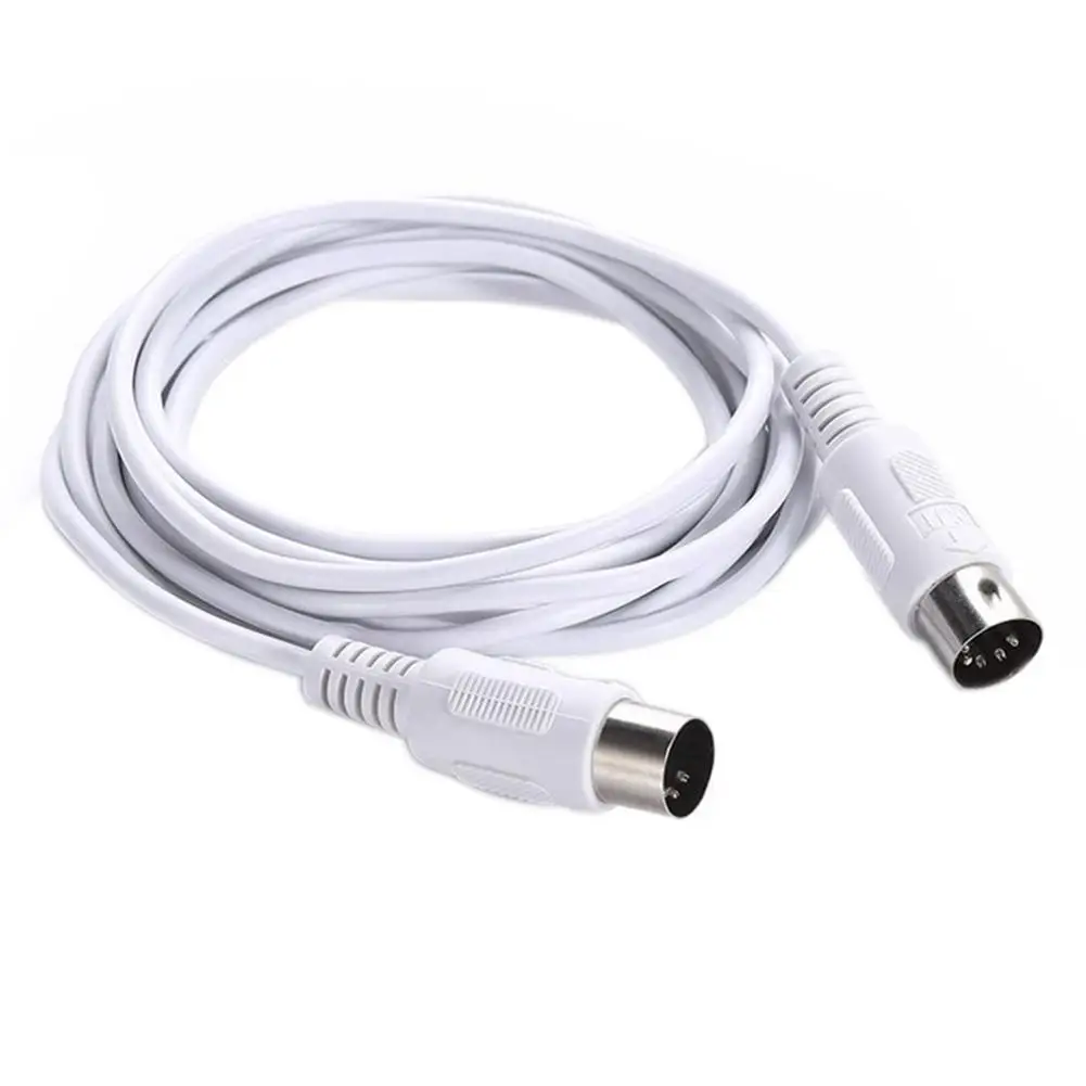 

3m MIDI Extension Cable 5 Pin Male Electric Piano Keyboard Instrument PC Cable MIDI Cable Music Instrument Audio Connector Cord