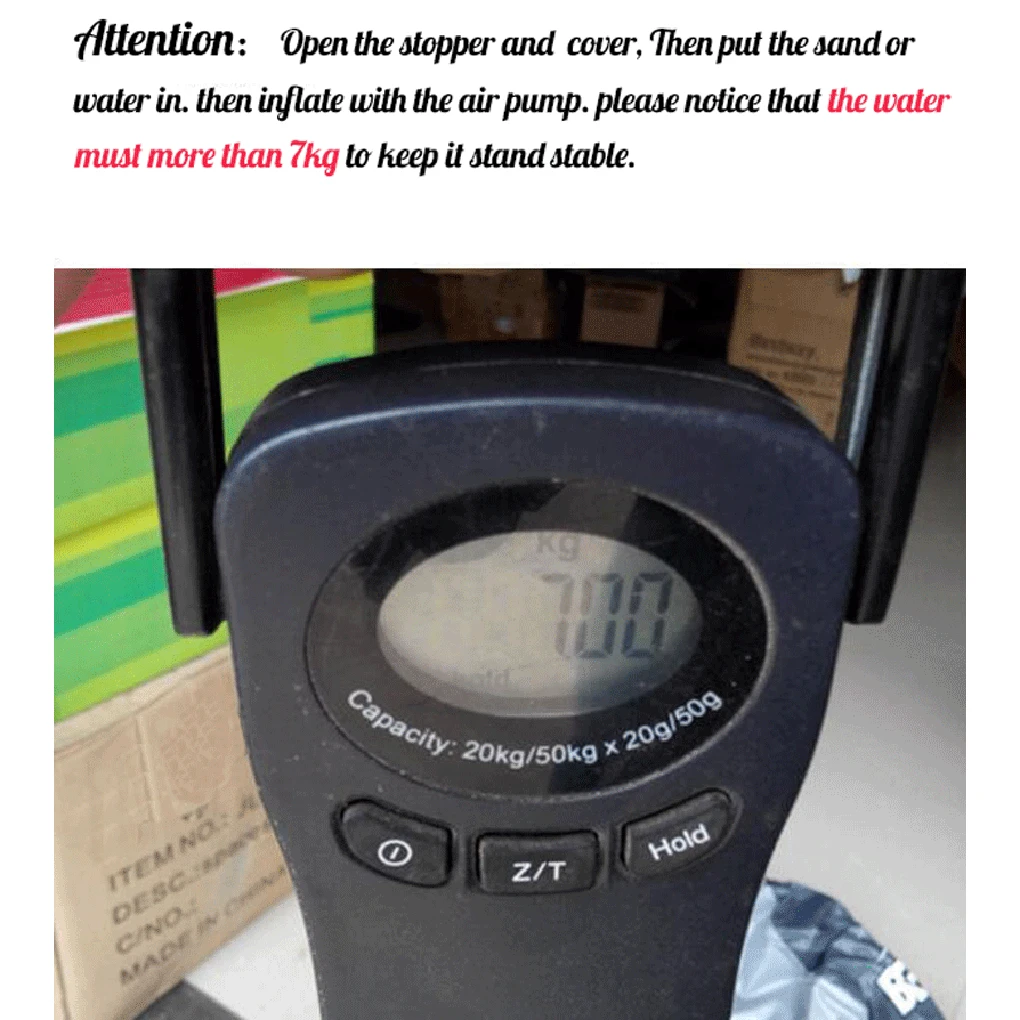 Боксерский боксерский мешок 150/160 см надувной с бесплатной подставкой