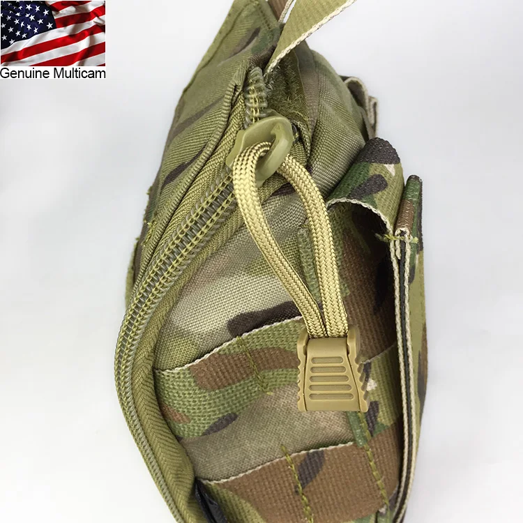 Outdoor Sports Multicam Fabric Modeling Tactical Vest Auxiliary Bag Emergency Medical Sundry Bag TC0106