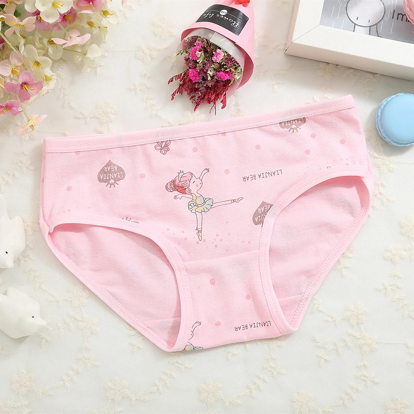 12 штук в партии Новое поступление нижнее белье для девочек детей Детские шорты