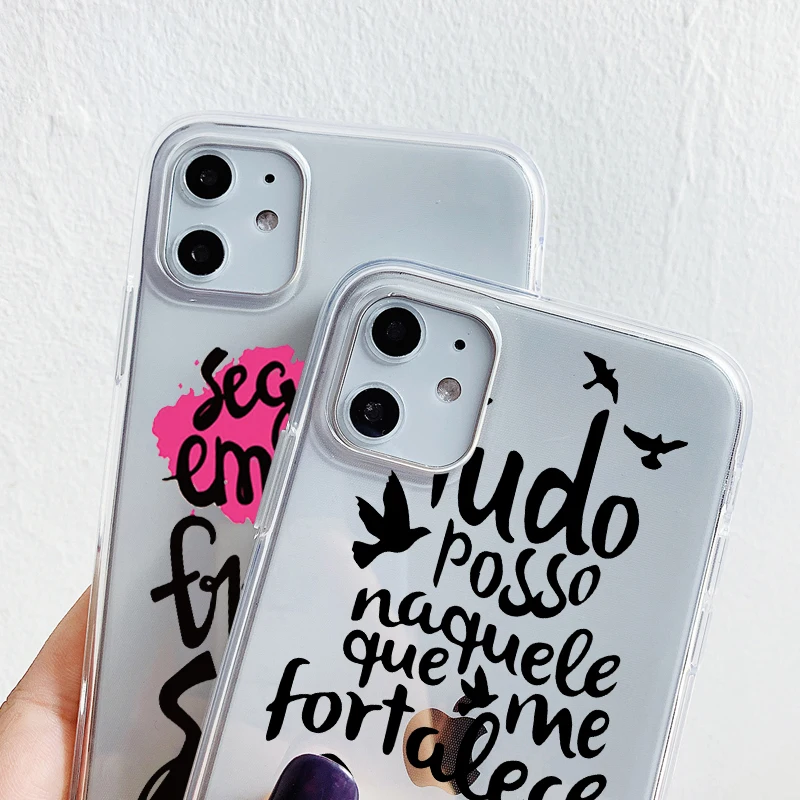 

Cute Laugh Life Love Text Phone Case for iphone 11 Pro MAX XR X 8 7 6 6s Plus SE 2020 Luxury Clear Soft Silicone fundas Cases