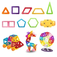 mini magnetic designer construction set model building blocks parts diy 3d bricks educational toys gift for boys kid children