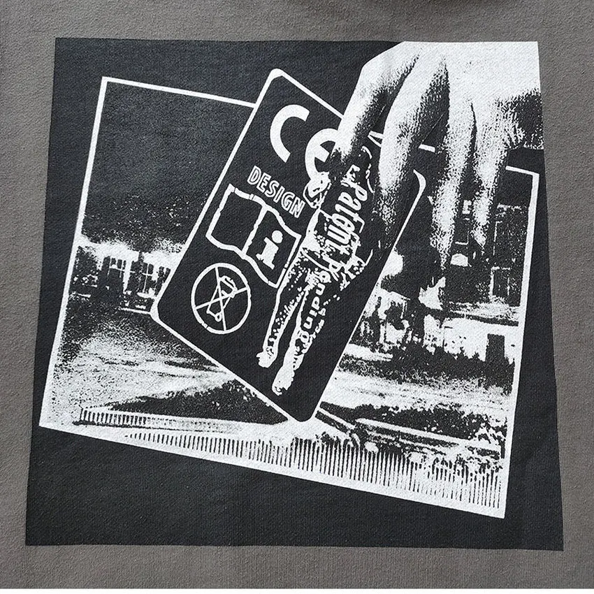 

STRIPE C.E CAVEMPT OVERDYE Crewneck Men Woman Sweatshirts Cav Empt Hoodies