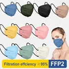 Mascarillas FPP2 маска для взрослых FFP2 5 слоев FFP2Mask сертификат Европы Morandi цвет Mascarilla KN95 FP2 маска FFP 2