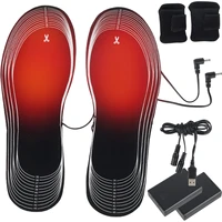 usb heated shoe insoles for feet warm sock pad mat winter warmer feet heater free cut heating insole warm thermal shoes pad