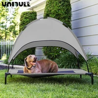 new product dog kennel pet outdoor products with roof raised bed camp bed sunshade pet tent portable folding pet tent dog house