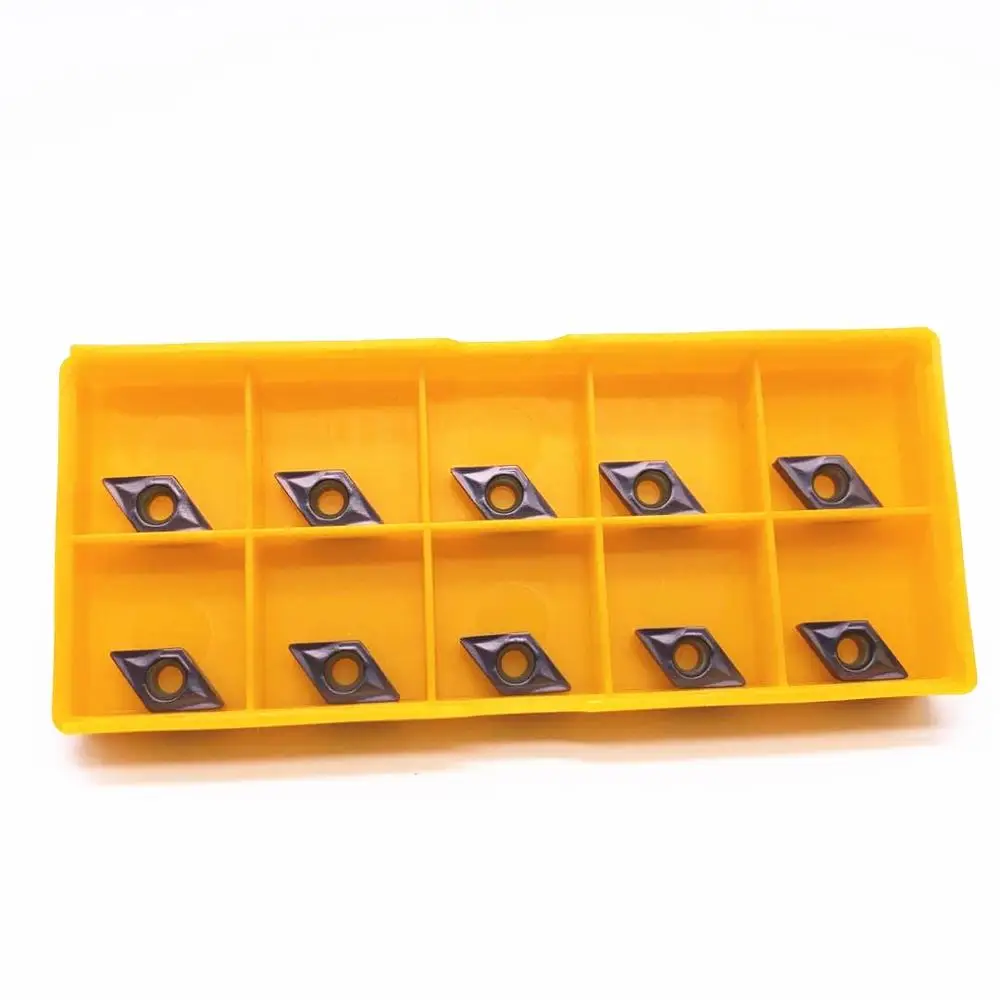 Твердосплавные вставки внутренний токарный инструмент DCMT 070204 торцевые фрезы