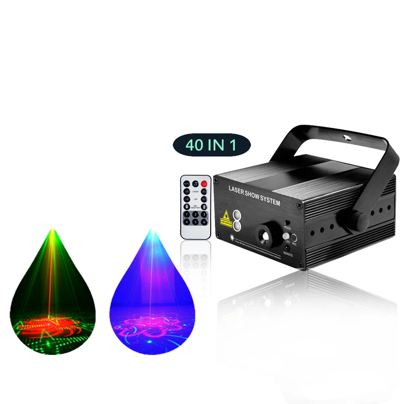 ZjRight ИК пульт дистанционного управления 48 шаблонов красный зеленый синий лазер