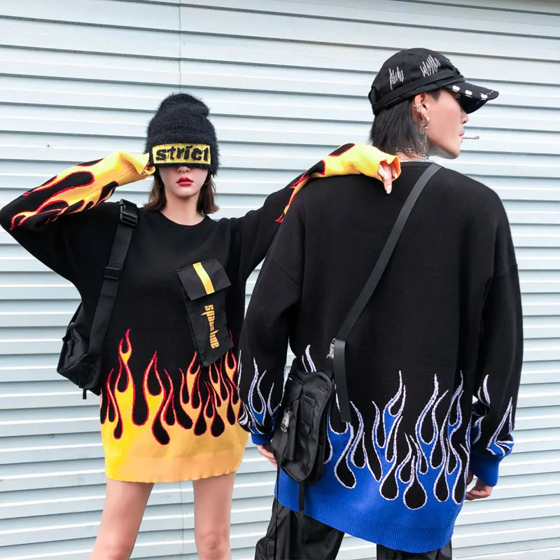 2019 осенний повседневный мужской свитер с круглым вырезом пуловер трикотажная