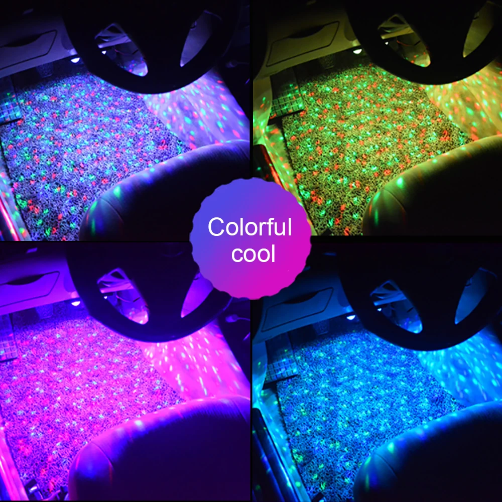Автомобильные декоративные огни USB пульт дистанционного управления