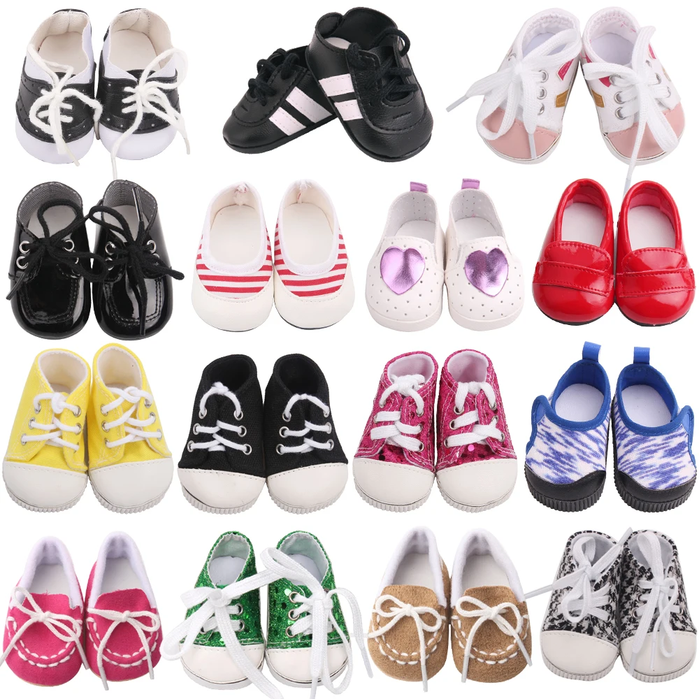 18 дюймов американская кукла для девочек парусиновая обувь кроссовки