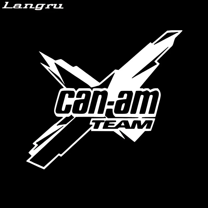 18*16 1 см Виниловая наклейка Can-am Team графическая оконная автомобильные аксессуары
