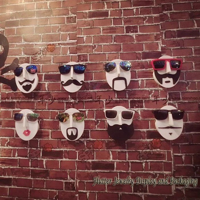 Модный держатель для солнцезащитных очков из ЭВА в Корейском стиле демонстрация