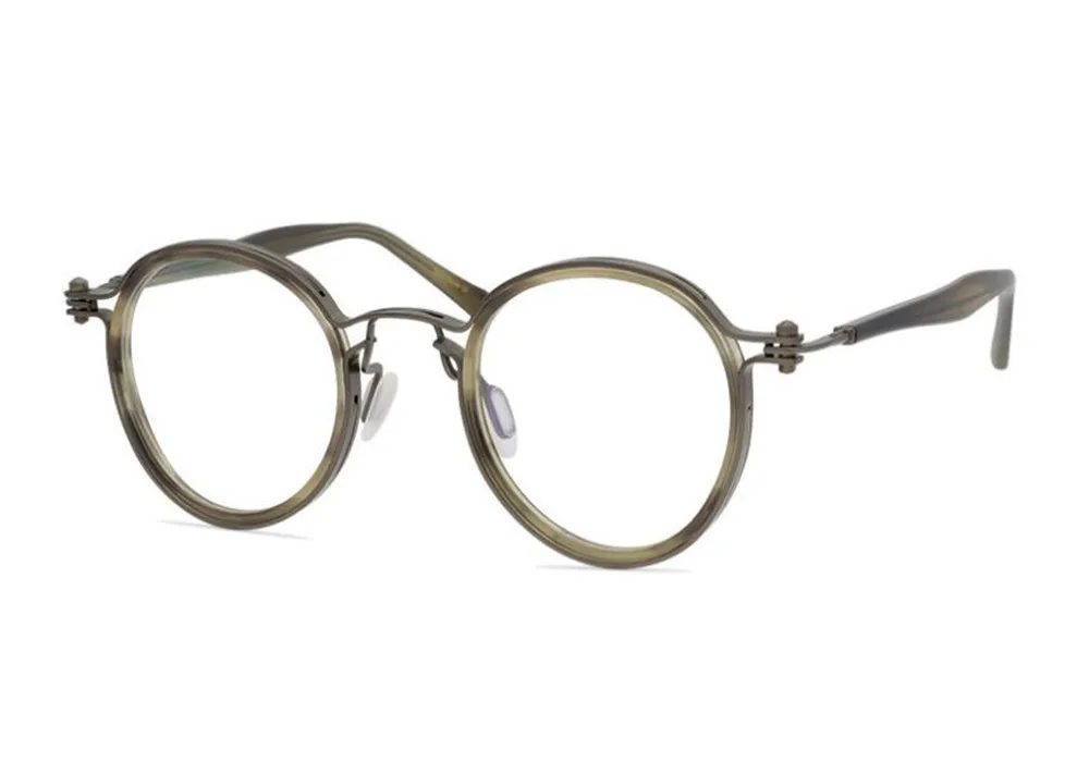 

High Quality Unisex Retro Full Rim Round Frame Prescription Lens Optical Eyewear Anti-fatigue Goggle Reading Glasses Spectacle