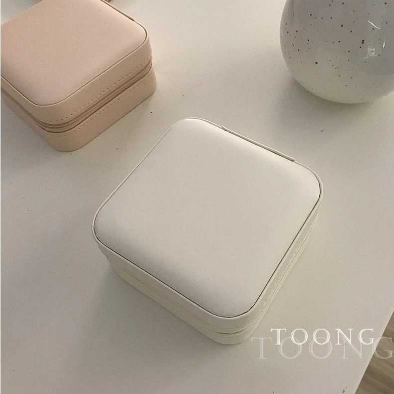 

Modern Simple Mini Jewelry Organizer Cute Romantic Art Gifts Trinket Box Design Caja Organizadora Wedding Centerpieces EC50SN