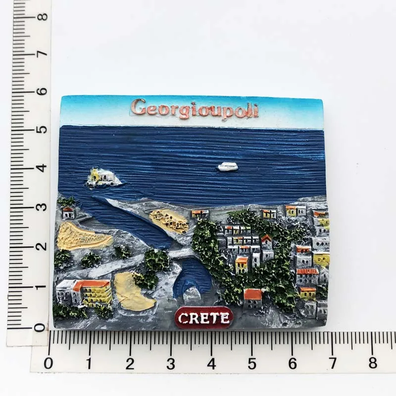 Магнит на холодильник (крет Греция) креативное путешествие памятные ремесла 3D