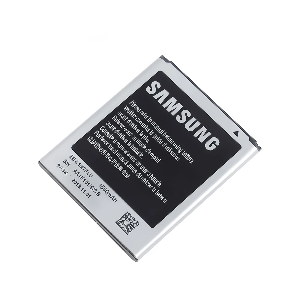 100% Оригинальная Аккумуляторная батарея для Samsung Galaxy S3 Mini EB F1M7FLU i8200 i8190 S7562 G313 i8190N