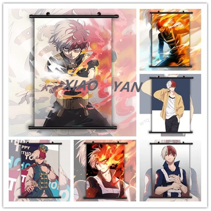 

Алмазная живопись Boku No Hero Академия Todoroki Shoto аниме 5D алмазная Вышивка Полный Набор для вышивки крестиком для украшения дома
