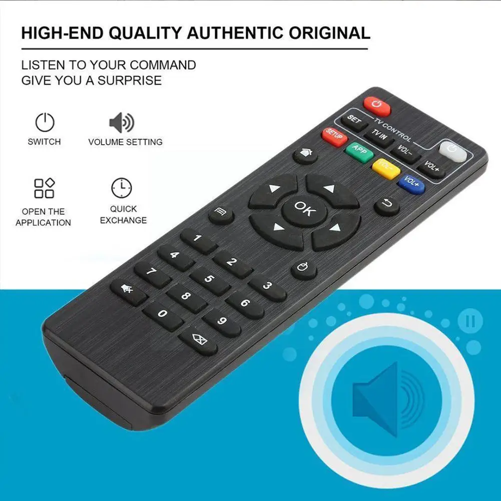 

1pcs Universal Wireless Replacement Remote Control For Mxq 4k Mxq Pro 4k H96 T95m T95n Mini Tv Box For Android Tv Box Y6h5